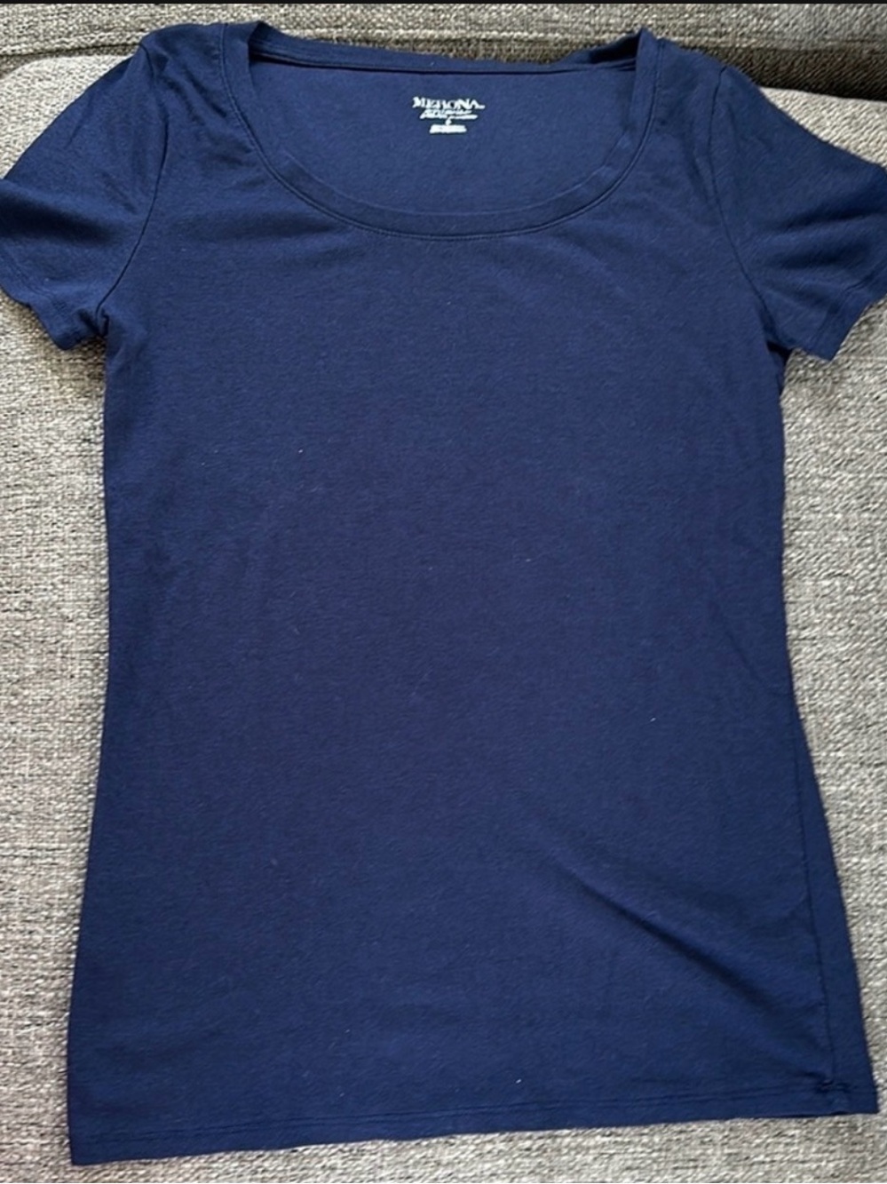 Merona Women's Navy Pima Cotton Modal Scoop Neck Tee S